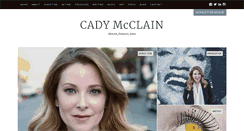 Desktop Screenshot of cadymcclain.com